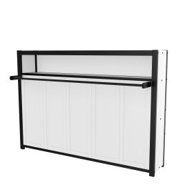 Metal Twin Size Murphy Bed With Shelves, Foldable And Space-Saving Design 34 Metal Twin Size Murphy Bed With Shelves, Foldable And Space-Saving Design