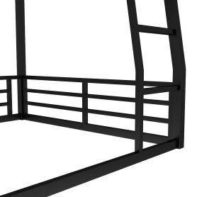 Low Metal Full XL over Queen Bunk Bed for Teens and Adults