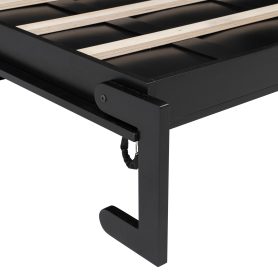 Full Size Murphy Bed with Storage Cabinets