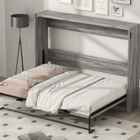 Full Size Murphy Bed, Can Be Folded Into A Cabinet