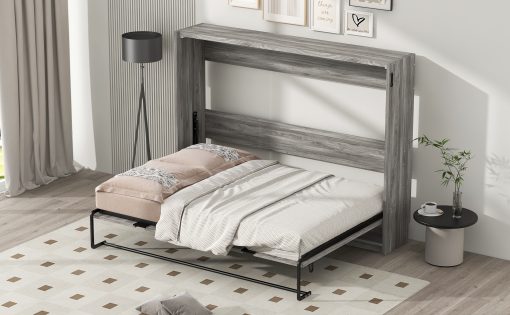 Full Size Murphy Bed, Can Be Folded Into A Cabinet