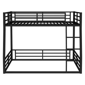 Low Metal Full XL over Queen Bunk Bed for Teens and Adults