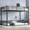 Low Metal Queen over Queen Bunk Bed for Teens and Adults