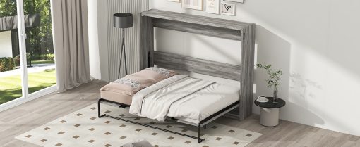 Full Size Murphy Bed, Can Be Folded Into A Cabinet