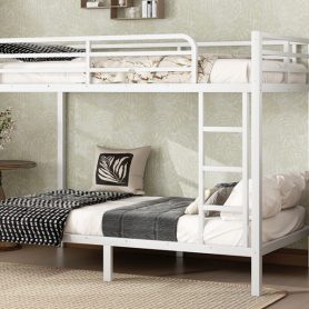 Metal Twin XL over Twin XL Bunk Bed for Teens and Adults 19 Metal Twin XL over Twin XL Bunk Bed for Teens and Adults
