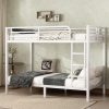 Metal Twin XL over Twin XL Bunk Bed for Teens and Adults