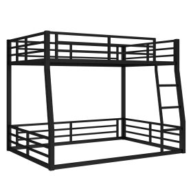 Low Metal Full XL over Queen Bunk Bed for Teens and Adults