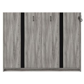 Full Size Murphy Bed, Can Be Folded Into A Cabinet