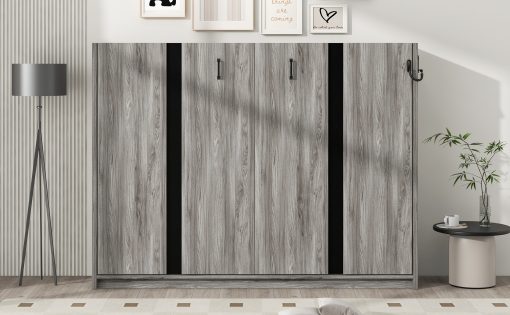 Full Size Murphy Bed, Can Be Folded Into A Cabinet