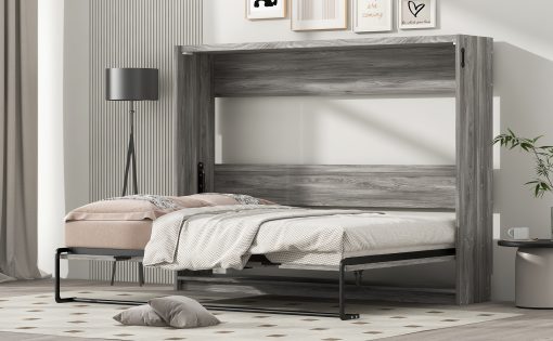 Full Size Murphy Bed, Can Be Folded Into A Cabinet