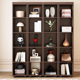 Queen Murphy Bed Wall Bed with Storage Doors