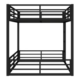 Low Metal Queen over Queen Bunk Bed for Teens and Adults