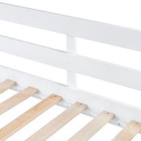 Wooden Twin Size Loft Bed With Drawers, Cabinet, Shelves And Desk 29 Wooden Twin Size Loft Bed With Drawers, Cabinet, Shelves And Desk