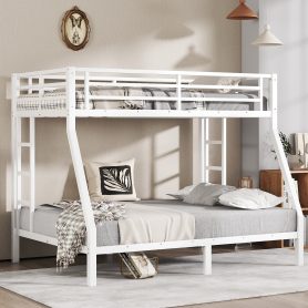Metal Twin over Full Bunk Bed for Teens and Adults