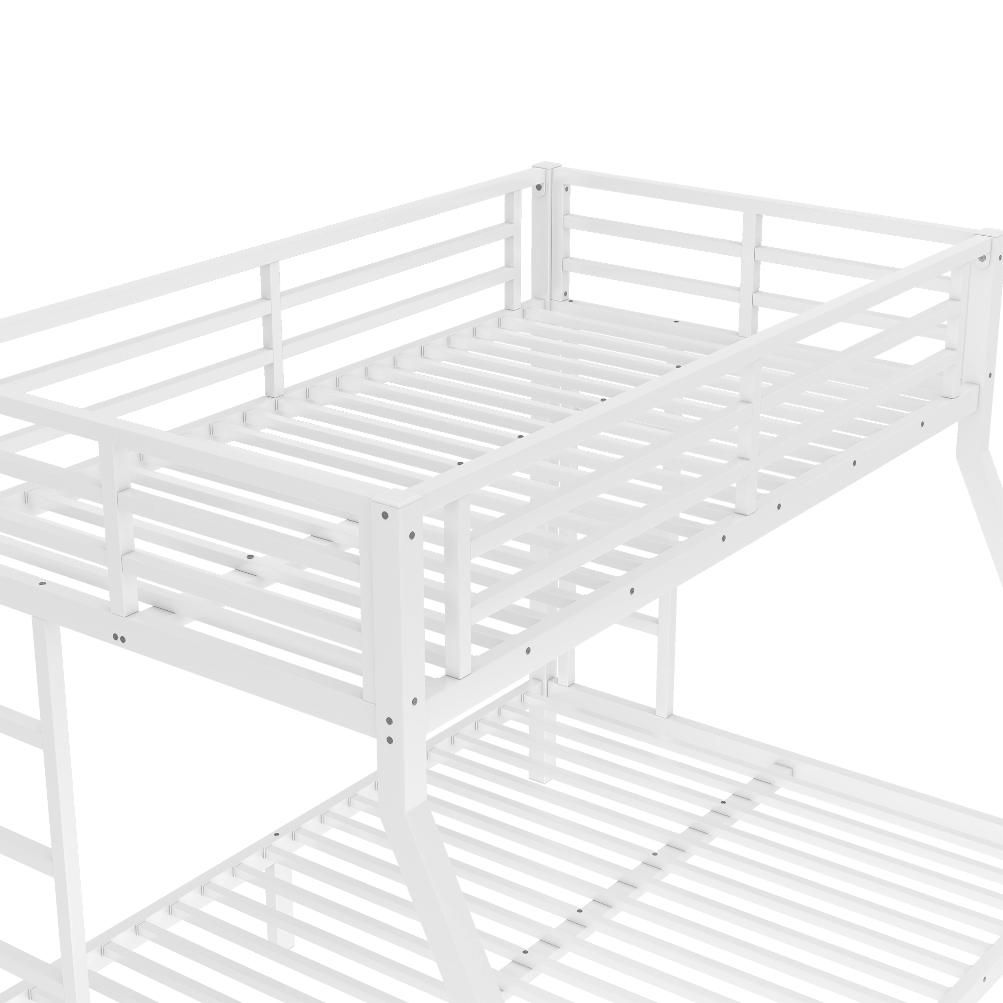 Metal Twin over Full Bunk Bed for Teens and Adults 9 Metal Twin over Full Bunk Bed for Teens and Adults