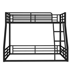 Metal Twin Xl Over Queen Floor Bunk Bed Frame