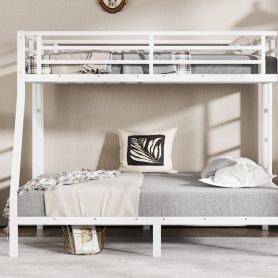 Metal Twin over Full Bunk Bed for Teens and Adults 29 Metal Twin over Full Bunk Bed for Teens and Adults