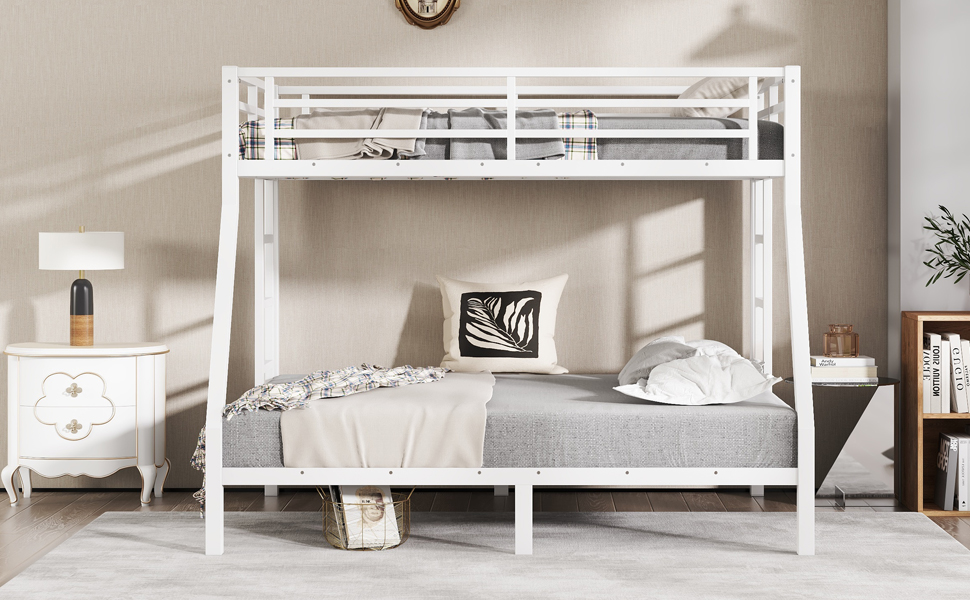 Metal Twin over Full Bunk Bed for Teens and Adults 15 Metal Twin over Full Bunk Bed for Teens and Adults