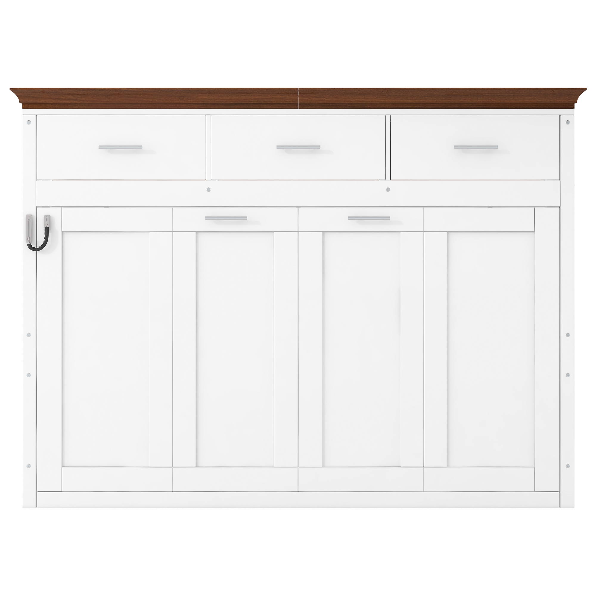 Twin Size Murphy Bed with 3 Drawers 20 Twin Size Murphy Bed with 3 Drawers