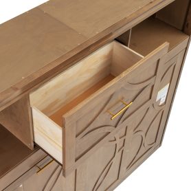 Twin Size Murphy Bed with Charging Station and a Drawer