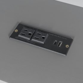 Wood Twin Size L-shaped Platform Bed with Trundle and a Drawer