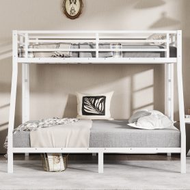 Metal Twin over Full Bunk Bed for Teens and Adults