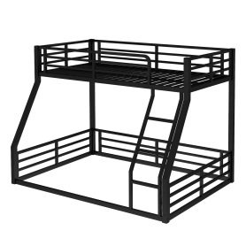 Metal Twin Xl Over Queen Floor Bunk Bed Frame