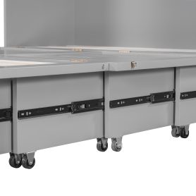 Full Size Wall Bed with drawer and a set of Sockets & USB Ports, Pulley Structure Design 48 Full Size Wall Bed with drawer and a set of Sockets & USB Ports, Pulley Structure Design