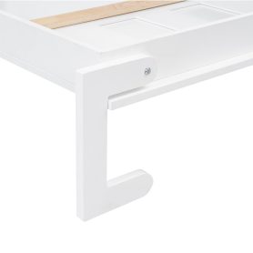 Twin Size Murphy Bed With LED Light, Can Be Folded Into A Cabinet, Hidden Wall Bed Cabinet