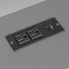 Wood Twin Size Platform Bed with Storage Shelves, Drawers, Charging Station, LED, Desk and Upholstered Headboard