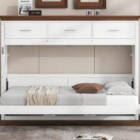 Twin Size Murphy Bed with 3 Drawers 28 Twin Size Murphy Bed with 3 Drawers