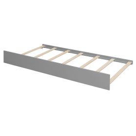 Twin Size Wooden House Bed with Twin Size Trundle