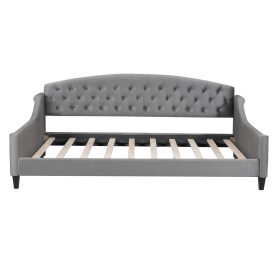 Modern Luxury Tufted Button Daybed, Full