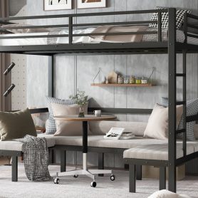 Queen Over Queen Size Pull-Out Bunk Bed 23 Queen Over Queen Size Pull-Out Bunk Bed