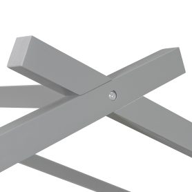 Twin Size Wooden House Bed with Twin Size Trundle