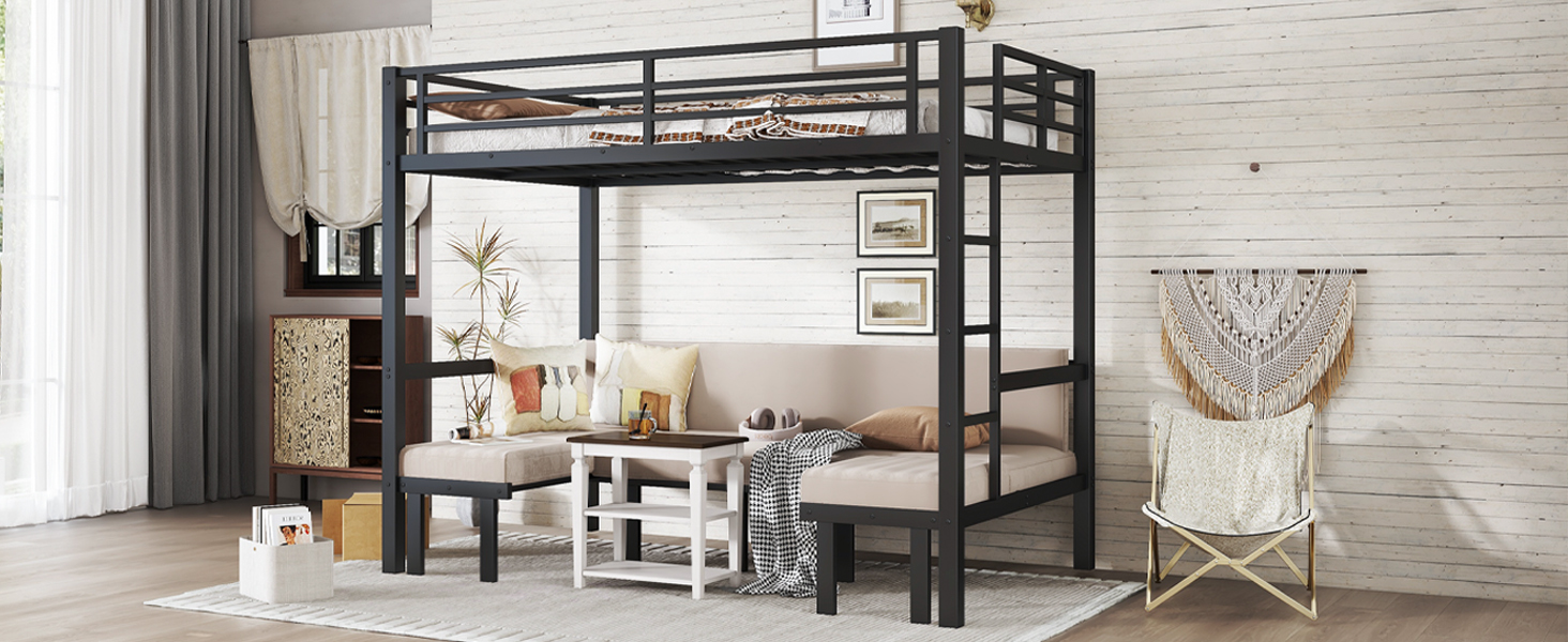 Full Over Full Size Pull-out Bunk Bed 6 Full Over Full Size Pull-out Bunk Bed