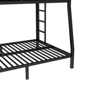 Metal Full XL Over Queen Bunk Bed