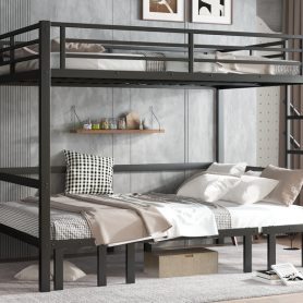 Queen Over Queen Size Pull-Out Bunk Bed 25 Queen Over Queen Size Pull-Out Bunk Bed