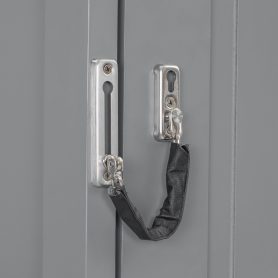 Queen Size Murphy Bed with Desk, LED Lights and USB Charging Station