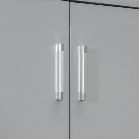 Twin Size Upholstered Daybed with LED Armrest Lights, Storage Shelves & Cabinets