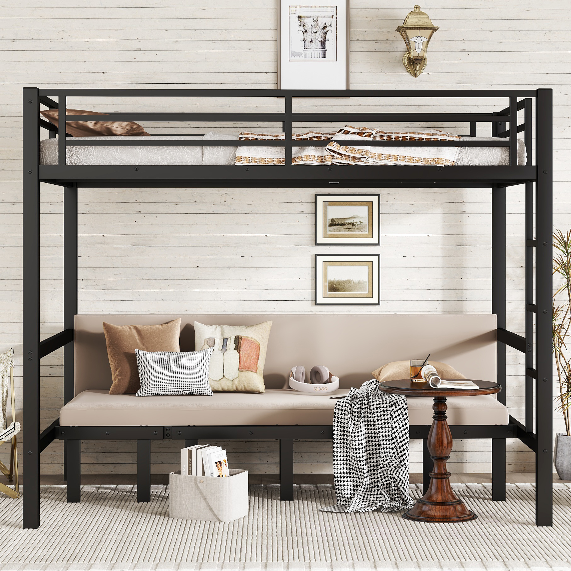 Full Over Full Size Pull-out Bunk Bed 21 Full Over Full Size Pull-out Bunk Bed
