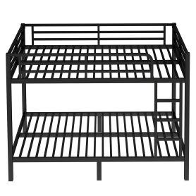 Metal Full XL over Full XL Bunk Bed for Teens and Adults