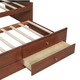 Twin Daybed With Trundle and 2 Storage Drawers