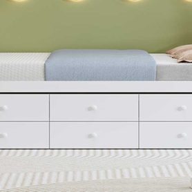 Full Size Daybed with Twin size Trundle and Drawers