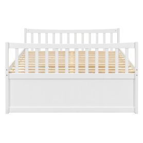 Full Size Daybed with Twin size Trundle and Drawers