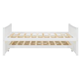 Full Size Daybed with Twin size Trundle and Drawers