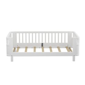 Twin Size Wood Platform Bed For Kids