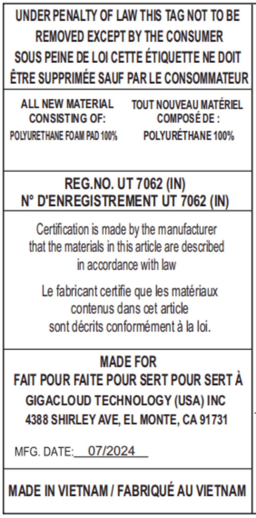 Assembly Instruction For HL000067AAB 2 HL000067AAN