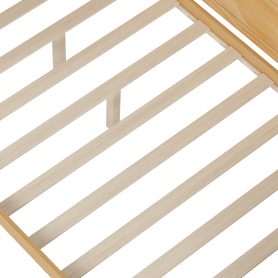 Wooden Full Size Daybed With Storage Shelves, Trundle Bed And Study Desk 28 Wooden Full Size Daybed With Storage Shelves, Trundle Bed And Study Desk