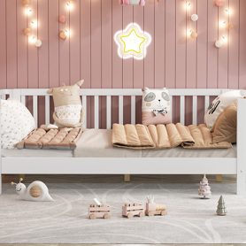 Full Size Wood Platform Bed For Kids